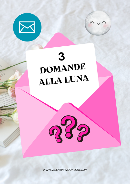 3 Domande Libere - Consulenza via Mail