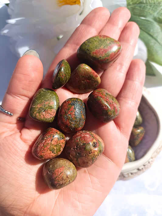 Unakite burattata