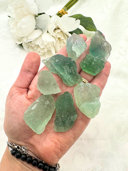 Fluorite Verde Grezza